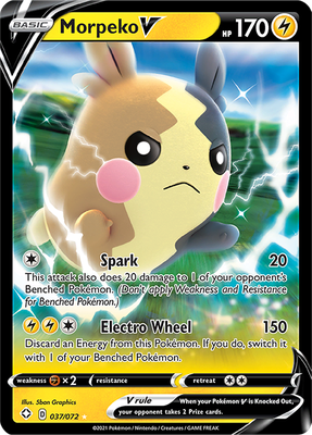 SWSH Shining Fates 037/072 Morpeko V