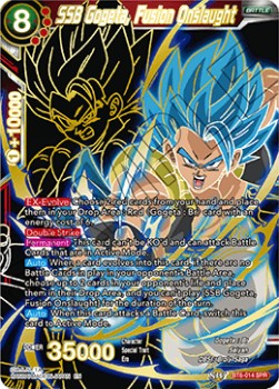 DBS Destroyer Kings BT6-014 SSB Gogeta, Fusion Onslaught (SPR)