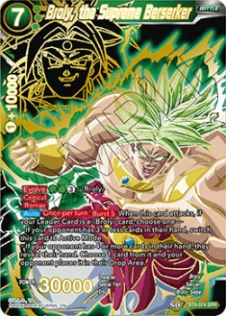 DBS Destroyer Kings BT6-074 Broly, the Supreme Berserker (SPR)
