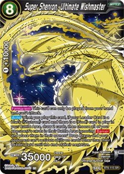 DBS Destroyer Kings BT6-115 Super Shenron, Ultimate Wishmaster (SR)