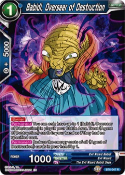 DBS Destroyer Kings BT6-047 Babidi, Overseer of Destruction Foil