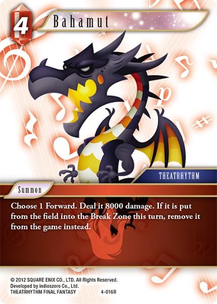 Final Fantasy 4-016R Bahamut