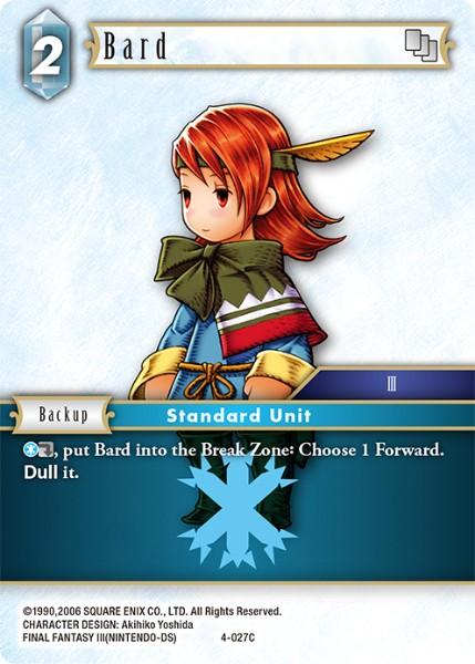 Final Fantasy 4-027C Bard
