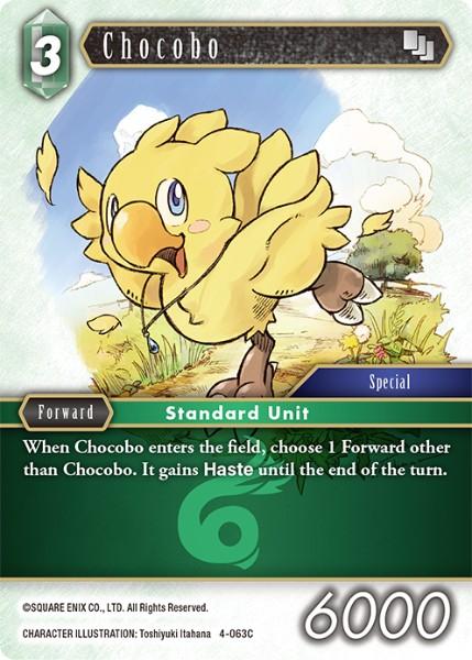 Final Fantasy 4-063C Chocobo
