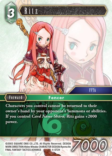 Final Fantasy 4-072H Ritz