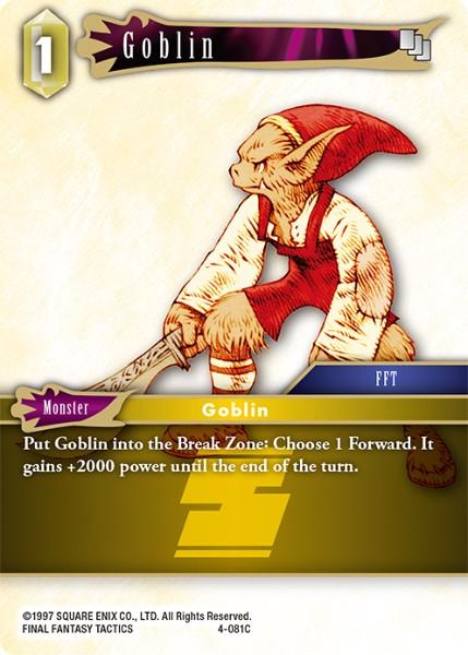 Final Fantasy 4-081C Goblin