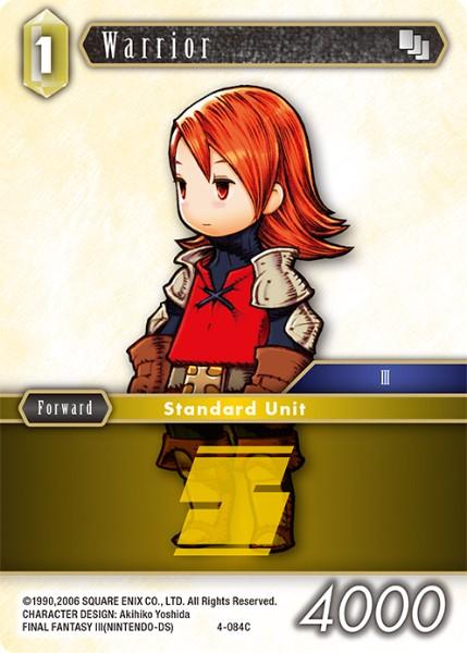 Final Fantasy 4-084C Warrior