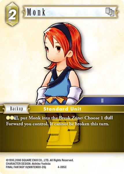 Final Fantasy 4-095C Monk
