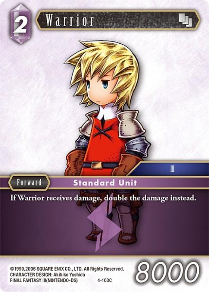 Final Fantasy 4-103C Warrior