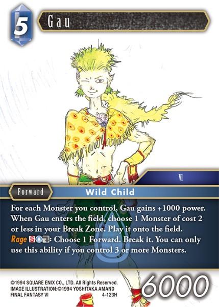 Final Fantasy 4-123H Gau