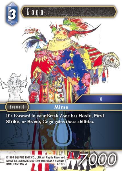 Final Fantasy 4-127H Gogo