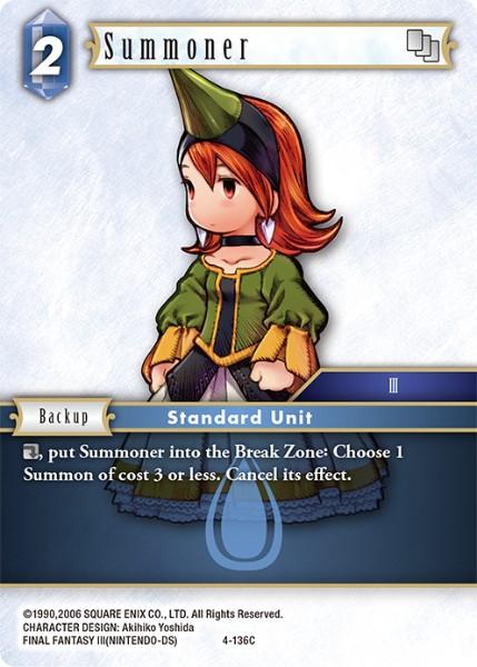 Final Fantasy 4-136C Summoner