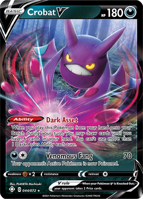 SWSH Shining Fates 044/072 Crobat V