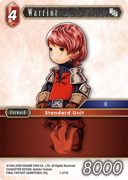 Final Fantasy 5-013C Warrior