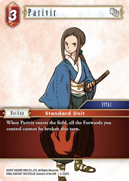 Final Fantasy 5-022C Parivir