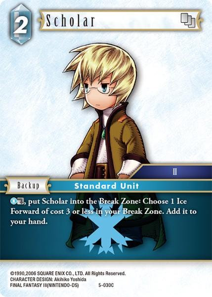 Final Fantasy 5-030C Scholar