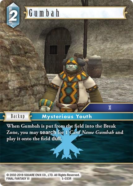 Final Fantasy 5-033R Gumbah
