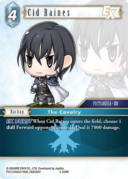 Final Fantasy 5-039R Cid Raines