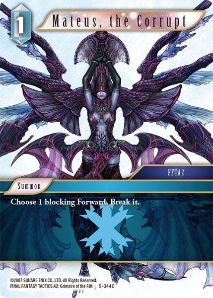 Final Fantasy 5-044C Mateus, The Corrupt