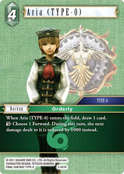 Final Fantasy 5-051R Aria (TYPE-0)
