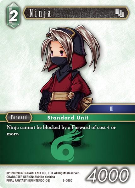 Final Fantasy 5-065C Ninja