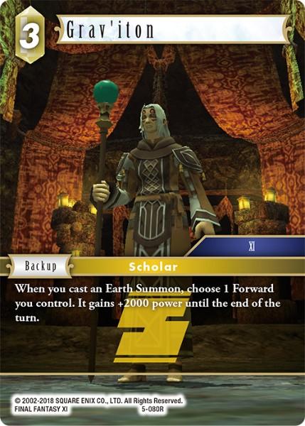 Final Fantasy 5-080R Grav'iton