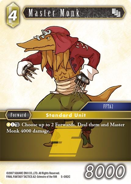 Final Fantasy 5-092C Master Monk