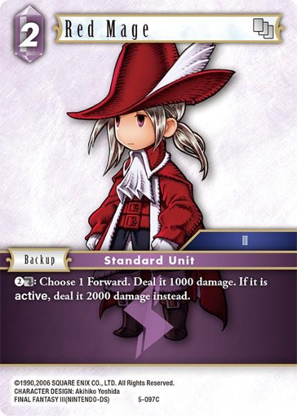 Final Fantasy 5-097C Red Mage