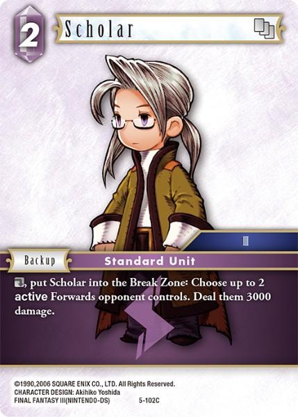 Final Fantasy 5-102C Scholar