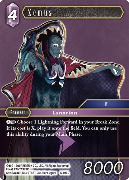 Final Fantasy 5-108L Zemus