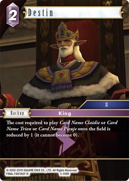 Final Fantasy 5-109R Destin