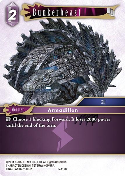 Final Fantasy 5-110C Bunkerbeast