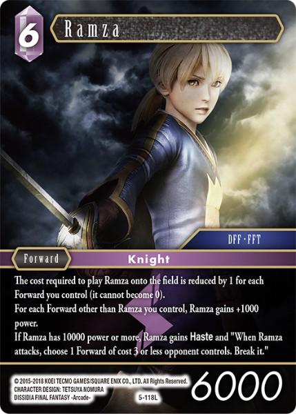 Final Fantasy 5-118L Ramza