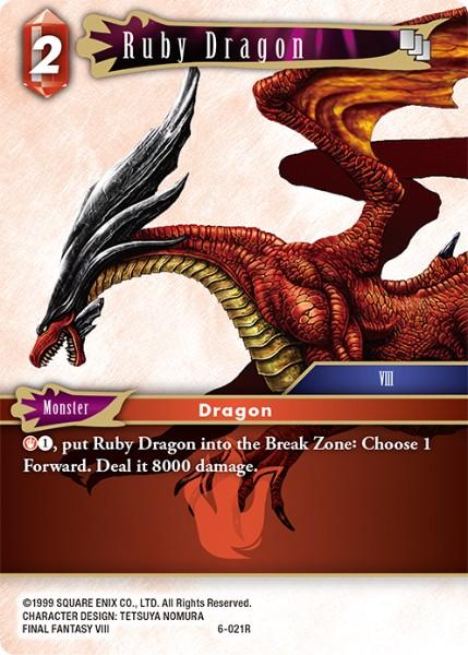 Final Fantasy 6-021R Ruby Dragon