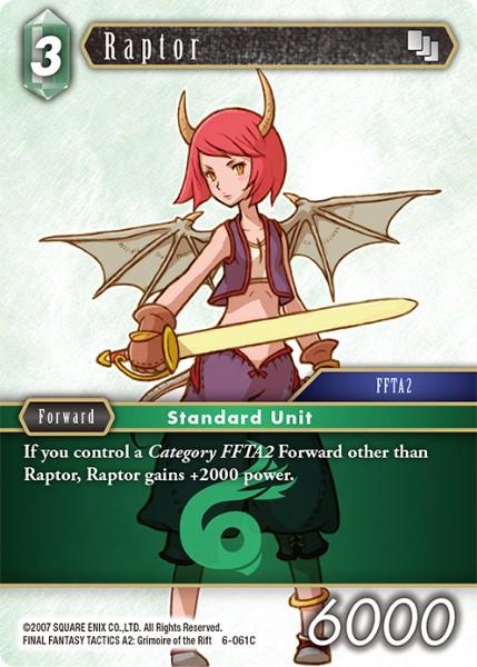 Final Fantasy 6-061C Raptor
