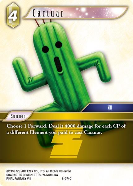 Final Fantasy 6-074C Cactuar