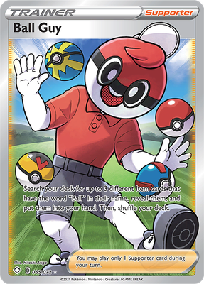 SWSH Shining Fates 065/072 Ball Guy Full Art