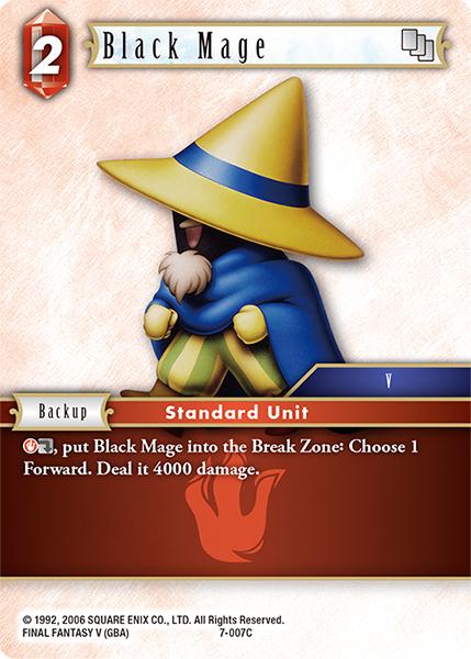 Final Fantasy 7-007C Black Mage