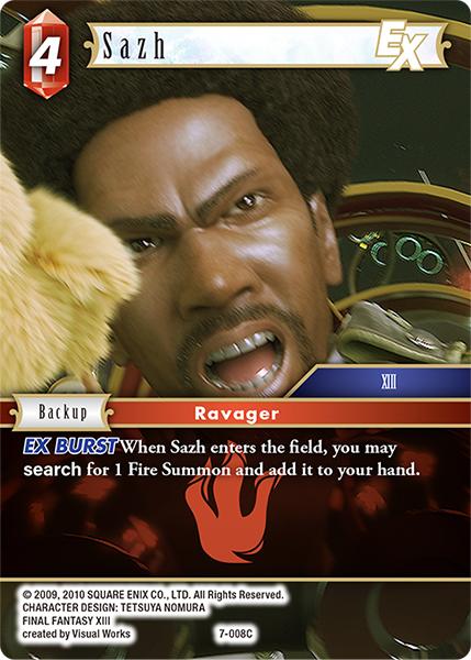 Final Fantasy 7-008C Sazh