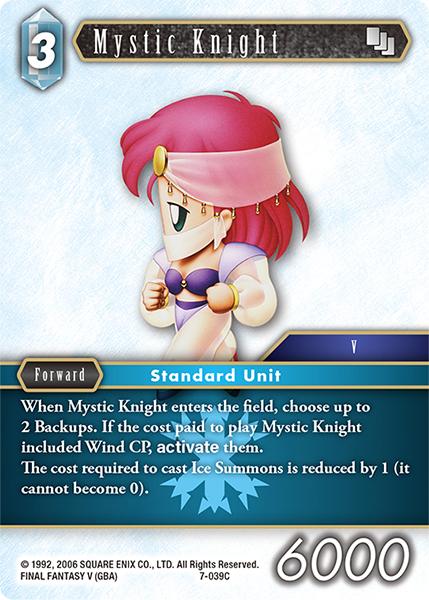 Final Fantasy 7-039C Mystic Knight