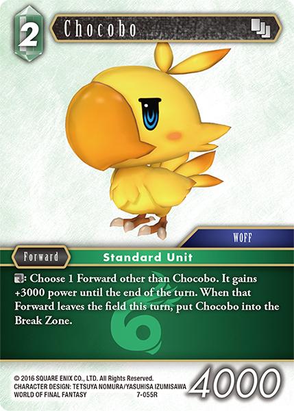 Final Fantasy 7-055R Chocobo