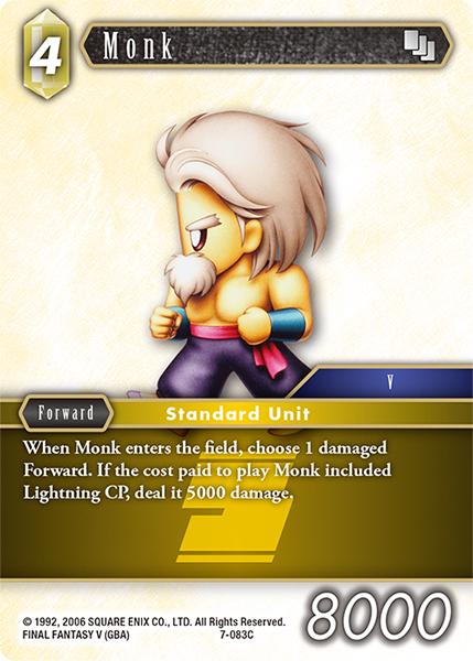 Final Fantasy 7-083C Monk