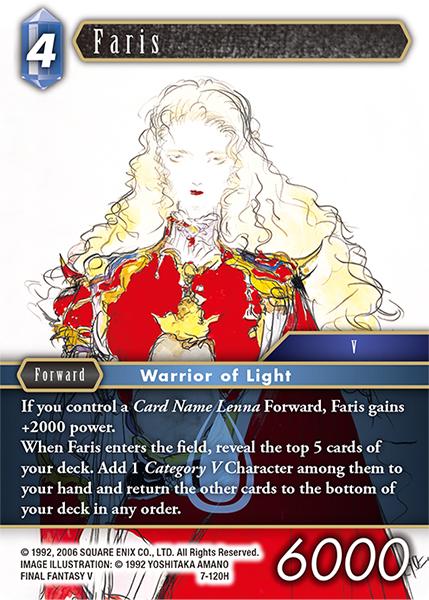 Final Fantasy 7-120H Faris