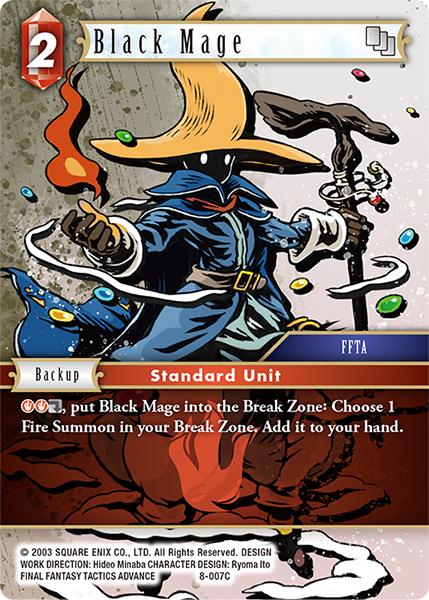 Image of Final Fantasy 8-007C Black Mage