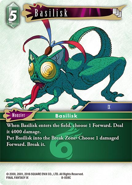 Image of Final Fantasy 8-059C Basilisk