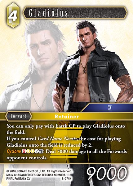 Image of Final Fantasy 8-074H Gladiolus