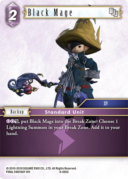 Image of Final Fantasy 8-095C Black Mage
