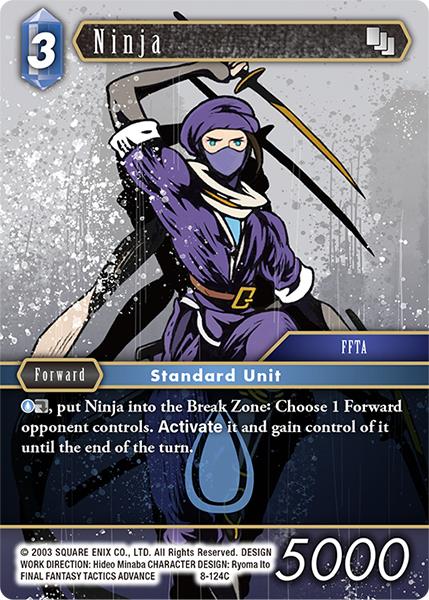Image of Final Fantasy 8-124C Ninja