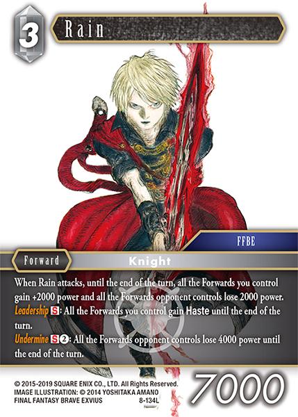 Image of Final Fantasy 8-134L Rain