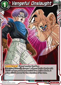 DBS Colossal Warfare BT4-022 Vengeful Onslaught